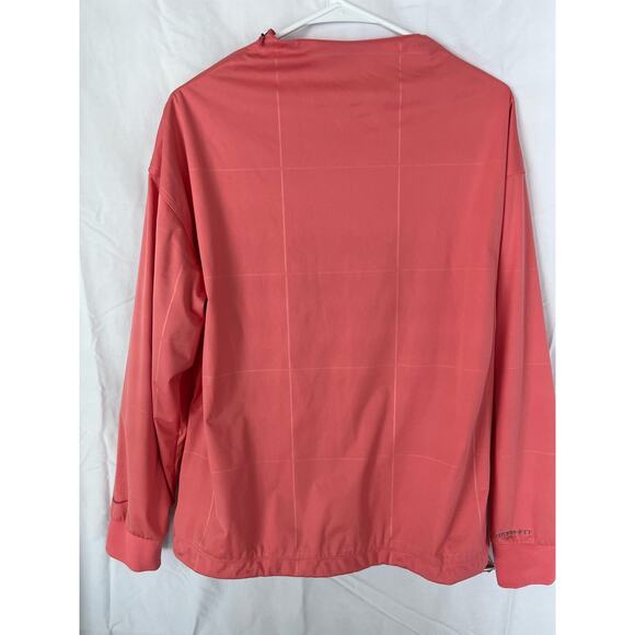 NIKE STORM-FIT WOMEN'S LONG SLEEVE GRID PULL OVER TOP Windbreaker - Picture 2 of 10